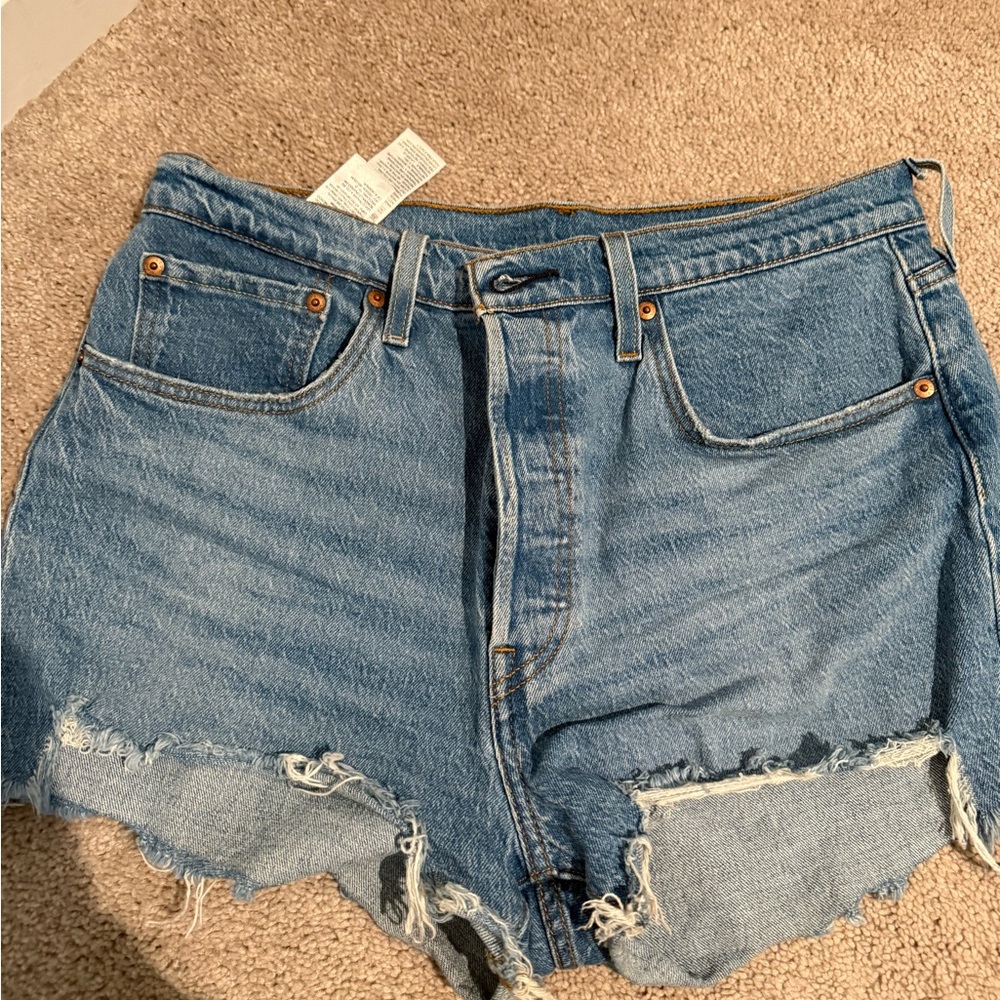 501 Levi Denim Shorts